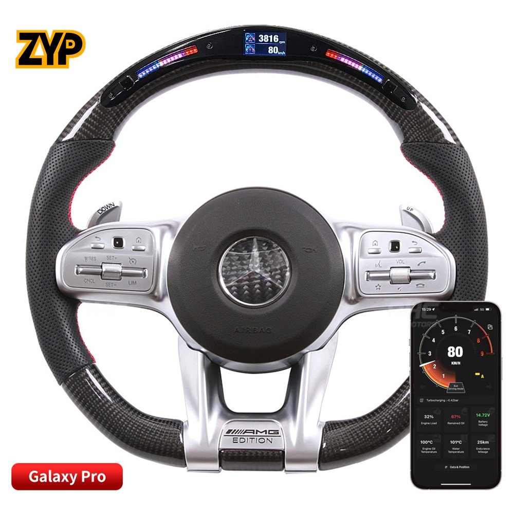 11 ZYP Led Light Up Steering Wheel for Mercedes Benz AMG 2019+ - Image 1