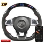 ZYP Led Light Up Steering Wheel for Mercedes Benz W205,S205 S213,W213 X156 C117,X117 W218,X218,C257 V222,X222 A238,C238 C205,A205 R231 Class:C E GLA CLA CLS S GLE SLC SL