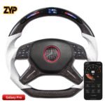 ZYP Led Light Up Steering Wheel for Mercedes Benz W204, S204, W212, V212, S212, W463, Class: C E G