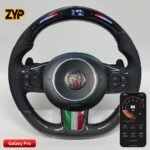 ZYP LED Light Up Steering Wheel for Abarth 595 595C 695 695C Fiat 500 500C