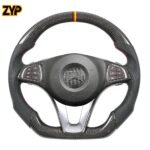 ZYP Carbon Fiber Steering Wheel for W205,S205 W205,S205 W213,S213, X156 C205,A205 W447 W246 C117,X117 W218,X218 C207,A207,C238,A238 X166 Class:C E GLA GLC V VITO B CLA CLS GLE GLS
