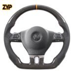 ZYP Carbon Fiber Steering Wheel for Volkswagen VW Golf 5 Mk5 GTI R32 Passat R GT B30 JETTA GLI MK6
