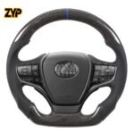 ZYP Carbon Fiber Steering Wheel for Lexus ES300h ES350 2018-2023 ES300h 2019-2021 ES350 2019-2021  ES200 UX260 ES300 LS500 NX NX300 CT200 h NX 22-23 ES