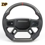 ZPY Carbon Fiber Steering Wheel for Range Rover Land Rover Defender