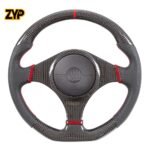 ZYP Carbon Fiber Steering Wheel for Mitsubishi Lancer Evo Evolution VII VIII IX 7 8 9