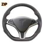 ZYP Carbon Fiber Steering Wheel for 2012 2013 2014 2015 2016 TESLA MODEL S