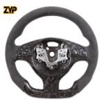 ZYP  Carbon Fiber Steering Wheel for BMW E46 M3 M5 E39 X5 X3 E83 E53 MPerformance M - Image 3