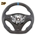 ZYP  Carbon Fiber Steering Wheel for BMW E90 E92 M3 328i 330i 335i 128i 135i E81 E87 M1 - Image 3