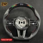 ZYP Led Light Up Steering Wheel for Mercedes Benz W205,S205, W213, N293, W24, C117, X117, C238, A238, C257 Class: C E EQC B CLA GLE GLS - Image 5
