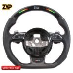 ZYP Led Light Up Steering Wheel for Audi A1 A2 A4 A5 A6 A7 S1 S4 S5 S6 S7 RS6 RS7 A5 RS3 RS4 TT RS Q5 Q7 A8 S Line - Image 5