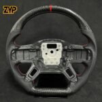 ZPY Carbon Fiber Steering Wheel for Range Rover Land Rover Defender - Image 3