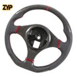 ZYP Carbon Fiber Steering Wheel for Mitsubishi Lancer Evo Evolution VII VIII IX 7 8 9 - Image 3