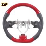 ZYP Carbon Fiber Steering Wheel for 2008-2014 SUBARU IMPREZA STI WRX - Image 3