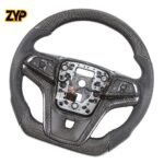 ZYP Carbon Fiber Steering Wheel for Chevrolet Camaro 2012-2015 - Image 6