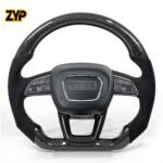 ZYP Carbon Fiber Steering Wheel for Audi A3 Q5 A4 SQ5 SQ7 A5 SQ8 S3 S5 SQ8 - Image 2