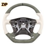 ZYP Carbon Fiber Steering Wheel for Nissan Patrol Y61 GR 1998-2016 - Image 3