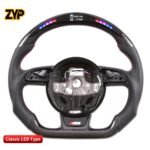 ZYP Led Light Up Steering Wheel for Audi A1 A2 A4 A5 A6 A7 S1 S4 S5 S6 S7 RS6 RS7 A5 RS3 RS4 TT RS Q5 Q7 A8 S Line - Image 2
