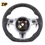 ZYP Carbon Fiber Steering Wheel for Porsche 911 981 2010-2015 - Image 5