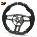 ZYP Carbon Fiber Steering Wheel for Porsche Cayenne Cayman Panamera 911 918 718 - Image 3