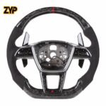 ZYP Carbon Fiber Steering Wheel for Audi A6 A7 RS6 RS7 S6 S7 - Image 4