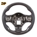 ZYP Carbon Fiber Steering Wheel for Mitsubishi Lancer Evolution X Evo 10 08-15 - Image 4
