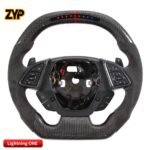 ZYP LED Light Up Steering Wheel for 2014-19 Chevrolet Camaro C7 Corvette - Image 4