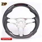 ZYP LED Light Up Carbon Fiber Steering Wheel for Porsche Mancan Cayenne Panamera 911 918 718 - Image 4