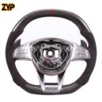 ZYP Carbon Fiber Steering Wheel for 2016+ Mercedes-Benz AMG W205 S63 C63 SL - Image 5