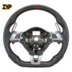 ZYP Carbon Fiber Steering Wheel for GOLF MK6 GTI R Jetta W/PURPLE STRIPE Polo GTI VW Golf MK6 EOS Jetta MK6 Tiguan CC Golf/MK6 Jetta Polo Bora - Image 5