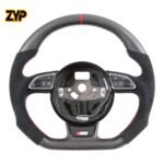 ZYP Carbon Fiber Steering Wheel for Audi S3 S4 S5 S6  RS3 RS4 RS5 RS6 - Image 4