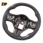 ZYP Carbon Fiber Steering Wheel for Mitsubishi Lancer Evolution X Evo 10 08-15 - Image 5