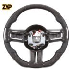 ZYP Carbon Fiber Steering Wheel for Mustang 2012-2014 - Image 4