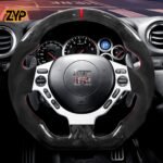 ZYP Carbon Fiber Steering Wheel for Nissan GTR R35 2007-2016 YEAR - Image 4