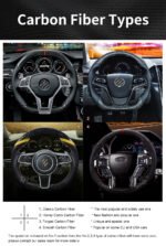 ZYP Carbon Fiber Steering Wheel for Infiniti Q50L Q50S Q50 13-17 Q50 Q60 2014- 2018 - Image 7
