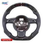 ZYP Led Light Up Steering Wheel for Audi A1 A2 A4 A5 A6 A7 S1 S4 S5 S6 S7 RS6 RS7 A5 RS3 RS4 TT RS Q5 Q7 A8 S Line - Image 4