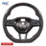 ZYP Led Light Up Steering Wheel for Skoda Fabia III, Octavia, Superb . DSG. 4D VRS MK3, 5E - Image 4