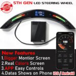 ZYP Led Light Up Steering Wheel for Skoda Fabia III, Octavia, Superb . DSG. 4D VRS MK3, 5E - Image 5