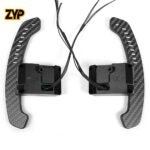 ZYP LED Magnetic Carbon Fiber Paddle Shifters For Hyundai Veloster N 19-22 Elantra N M/T CN7 21-23 2022-2024 - Image 3