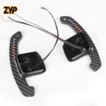 ZYP LED Magnetic Carbon Fiber Paddle Shifters For Chevrolet Camaro SS - Image 2