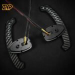 ZYP  Mercedes A Class (W176)2012-2015 B Class(W246)2012-2014 Carbon Fiber LED Magnetic Paddle Shifters - Image 2