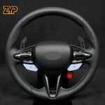 ZYP Carbon Fiber Magnetic Paddle Shifters For Hyundai Veloster N 19-22 Elantra N M/T CN7 21-23 2022-2024