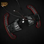 ZYP  Volkswagen MK7 Carbon Fiber LED Magnetic Paddle Shifters Mobile Phone Connection APP Control