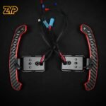 ZYP  LED Magnetic Paddle Shifters For Mini F55 F56 F57 F60 A90 Supra MK5 Mobile Phone Connection APP Control