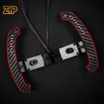 ZYP  Carbon Fiber LED Magnetic Paddle Shifters For Lexus UX200 ES300 ES350 NX350 RX LC500 GR - Image 3
