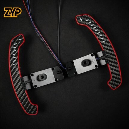 ZYP  Carbon Fiber LED Magnetic Paddle Shifters For Lexus UX200 ES300 ES350 NX350 RX LC500 GR