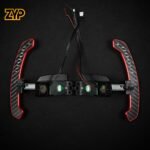 ZYP  Carbon Fiber LED Magnetic Paddle Shifters For Porsche 992 GT3 Mobile Phone Connection APP Control
