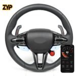 ZYP LED Magnetic Carbon Fiber Paddle Shifters For Hyundai Veloster N 19-22 Elantra N M/T CN7 21-23 2022-2024