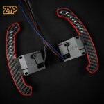 ZYP  LED Magnetic Paddle Shifters For Hyundai N GT i30N Kona N Ioniq 5 N Elantra N Veloster N Mobile Phone Connection APP Control - Image 3