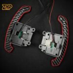 ZYP  For Chevrolet Corvette C8 LED Magnetic Paddle Shifters Mobile Phone Connection APP Control