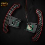 ZYP  For Mustang GT（2015-2023） Shelby LED Magnetic Paddle Shifters Mobile Phone Connection APP Control